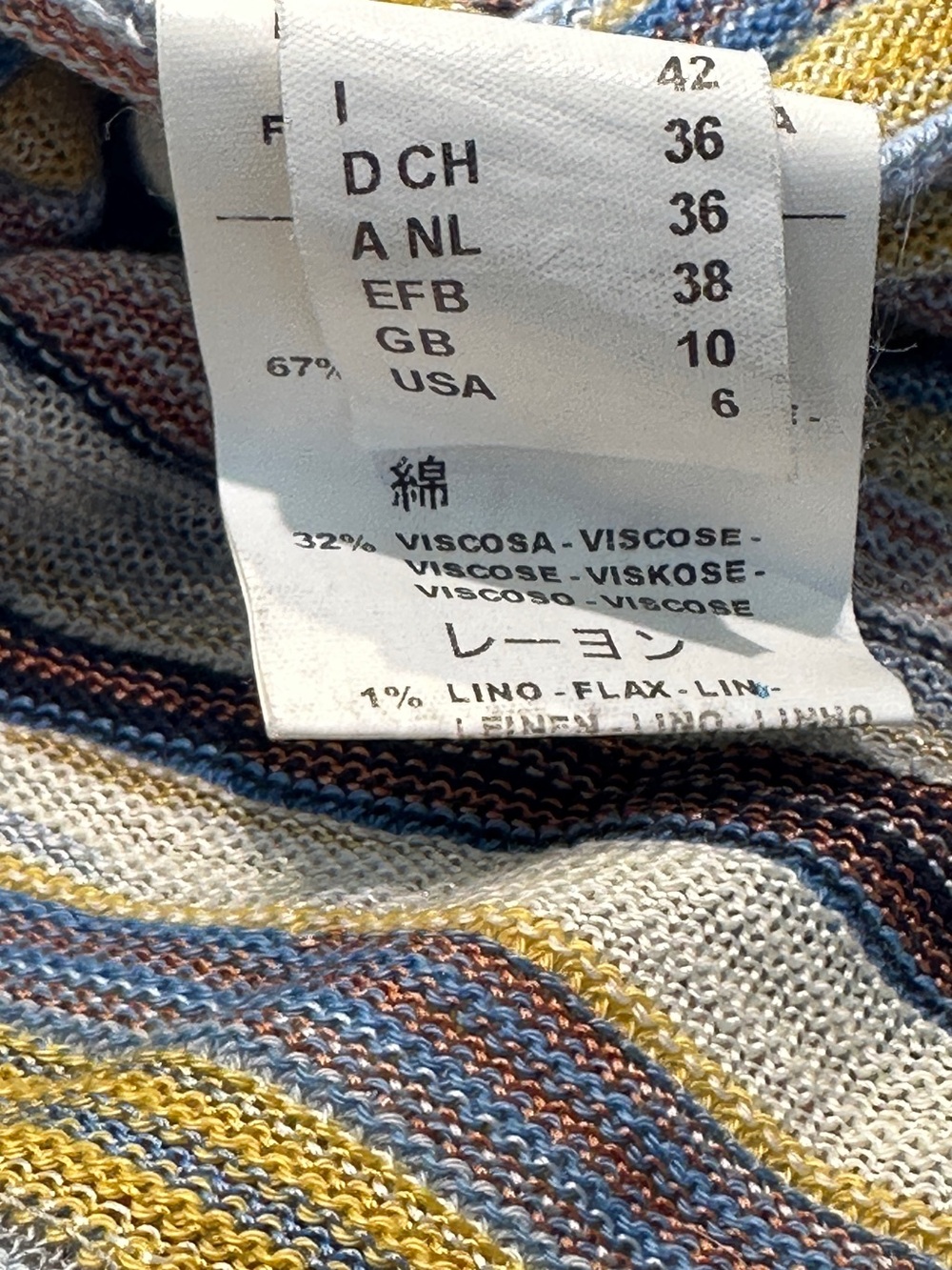Missoni dress - Picture 6 of 8